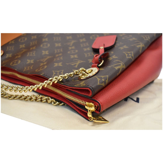 Louis Vuitton, Bags, Surene Mm Mng Cerise In Red Lightly Used