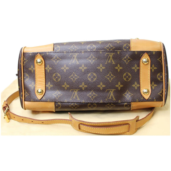 Louis Vuitton Brown Monogram Retiro PM Leather Cloth ref.206280 - Joli  Closet