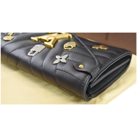 Louis Vuitton Love Lock New Wave Long Leather Wallet