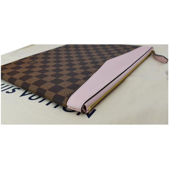 🔥NEW LOUIS VUITTON Daily Pouch Clutch Bag Large Monogram Pink GREAT GIFT