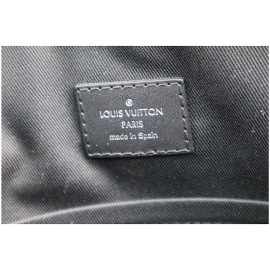 Authentic LOUIS VUITTON Monogram Eclipse District MM M44001 Shoulder bag  #26