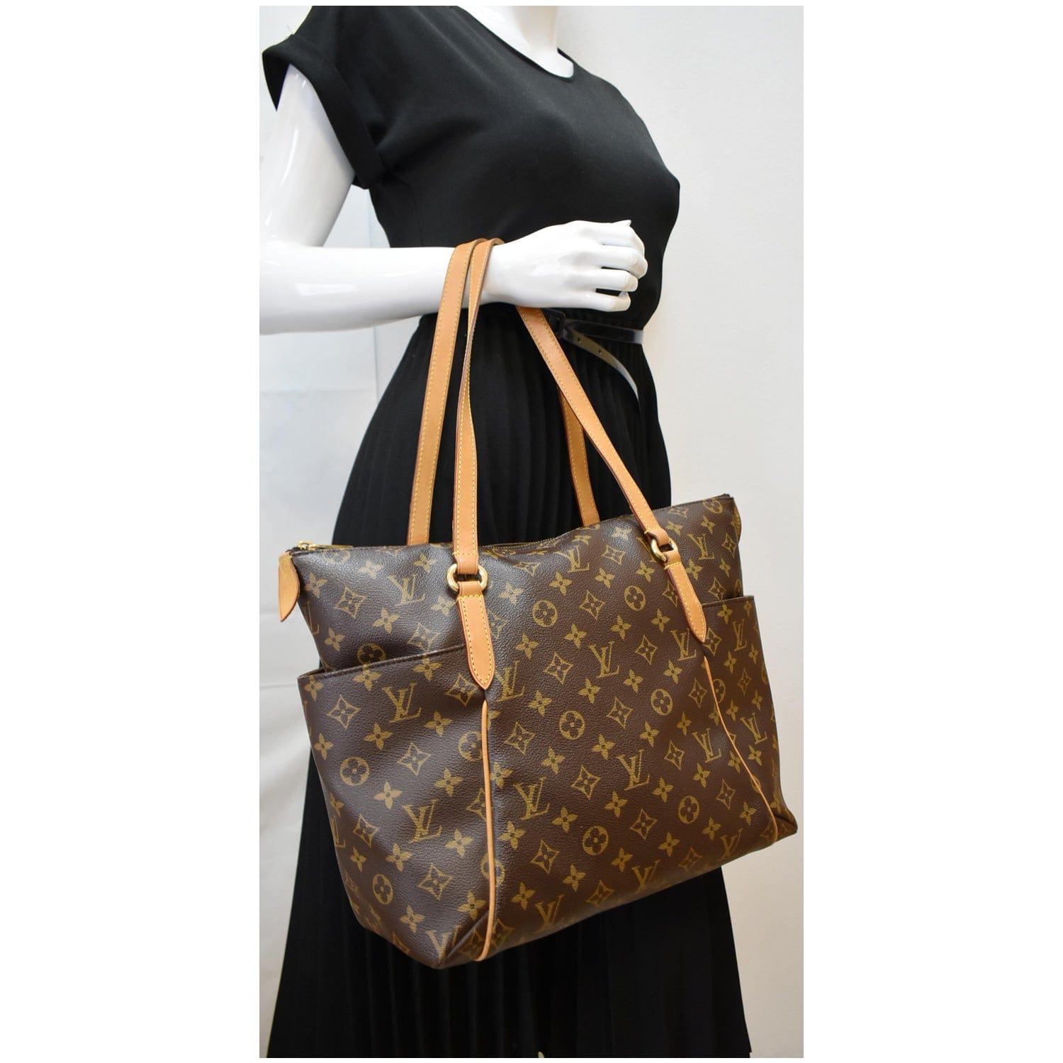 Authentic Louis Vuitton Monogram Totally MM Tote Bag M56689Used FS  eBay