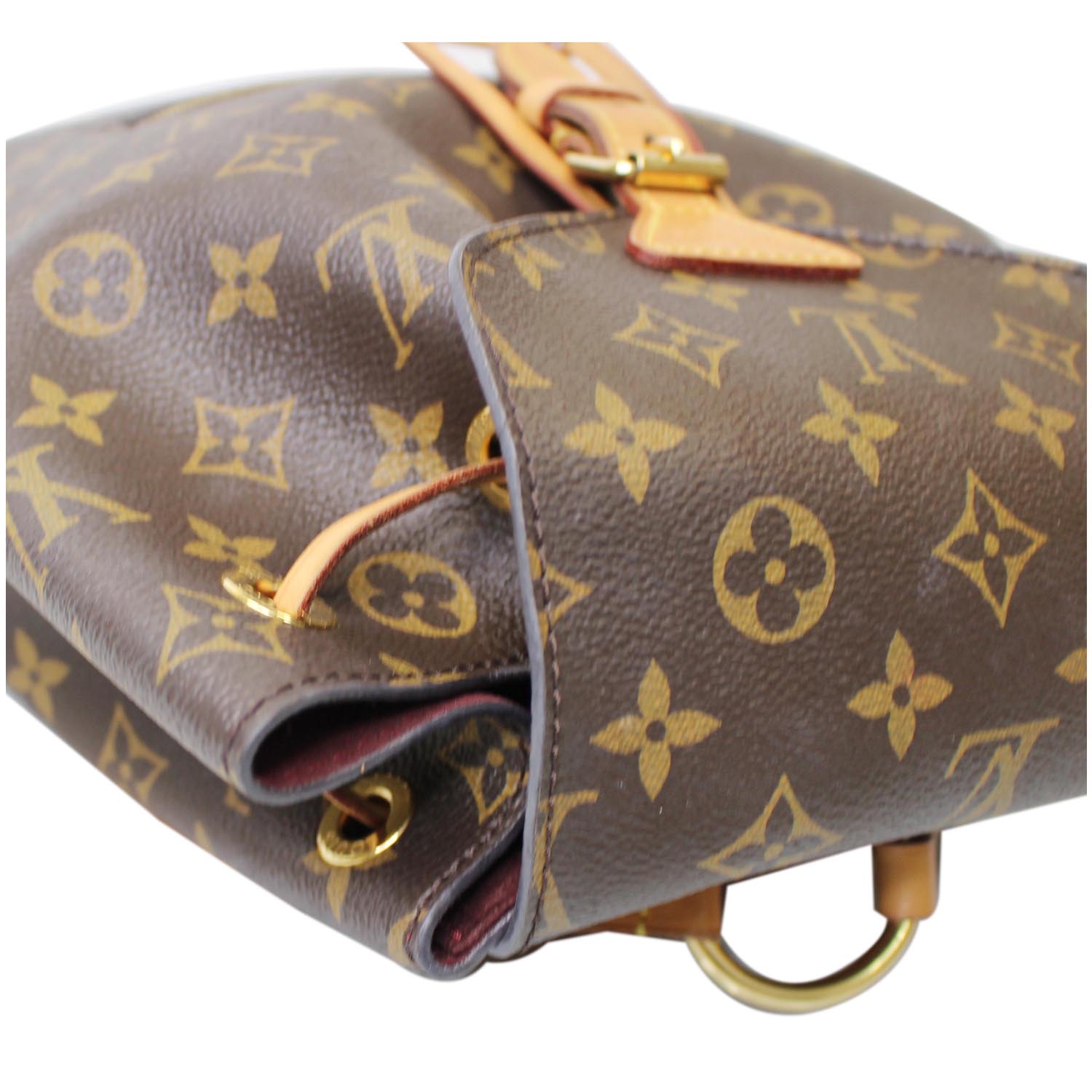 M45515 Louis Vuitton 2020 Monogram Canvas Montsouris PM-Black