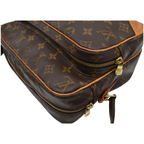 Louis Vuitton Nile Monogram Canvas Shoulder Crossbody Bag TT2989 