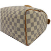 White Louis Vuitton Damier Azur Speedy 25 Boston Bag – Designer Revival