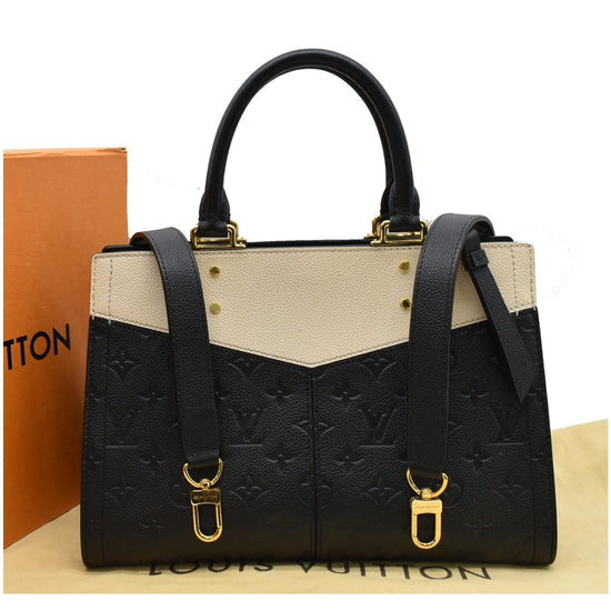 Louis Vuitton Sully Monogram Empreinte PM Noir Black in Leather