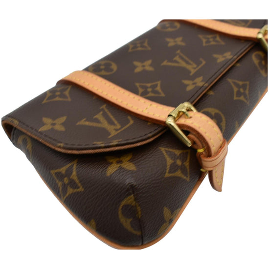 Louis Vuitton Vintage Monogram Pochette Marelle PM Bag (2005) at