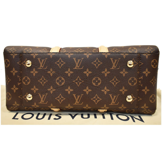 Louis Vuitton Monogram Soufflot MM M44816 Brown Cloth ref.863940