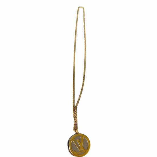 Louis Vuitton Gold Short Chain Strap Golden Metal ref.817848