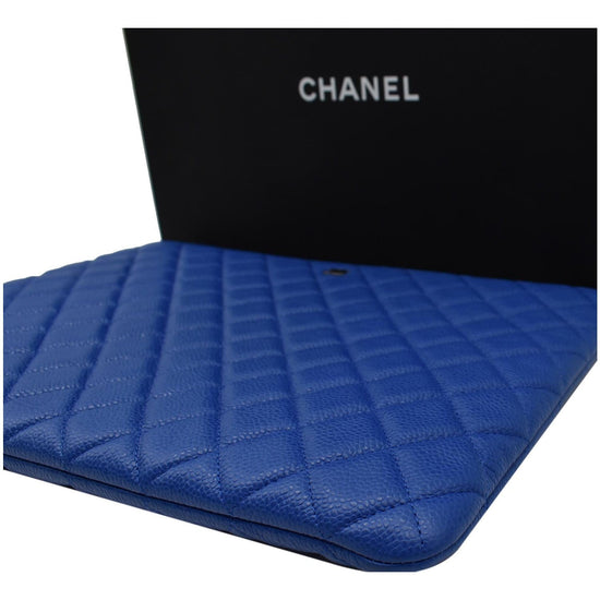 Chanel large O-Case Pouch Caviar Leather — LSC INC