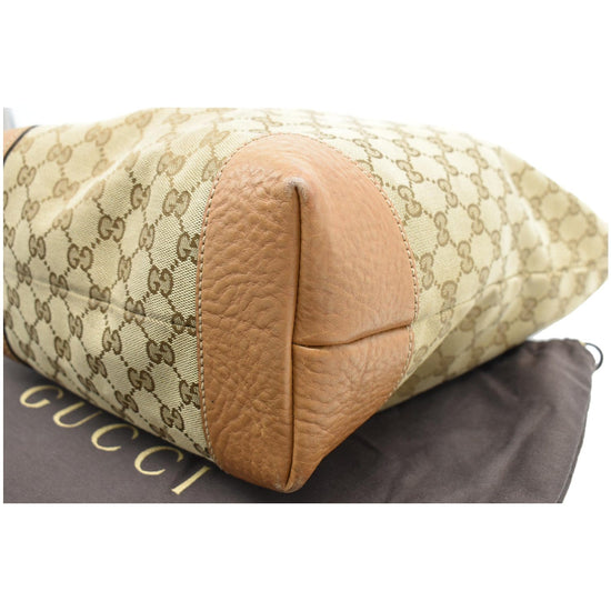 TAN V7 GG GUCCI CANVAS FABRIC