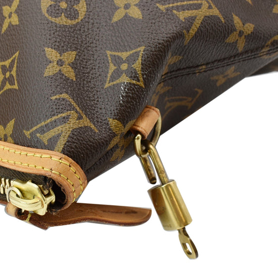 Bolsa com Alça Louis Vuitton Monogram Canvas Horizontal Lockit Original -  AGWH2