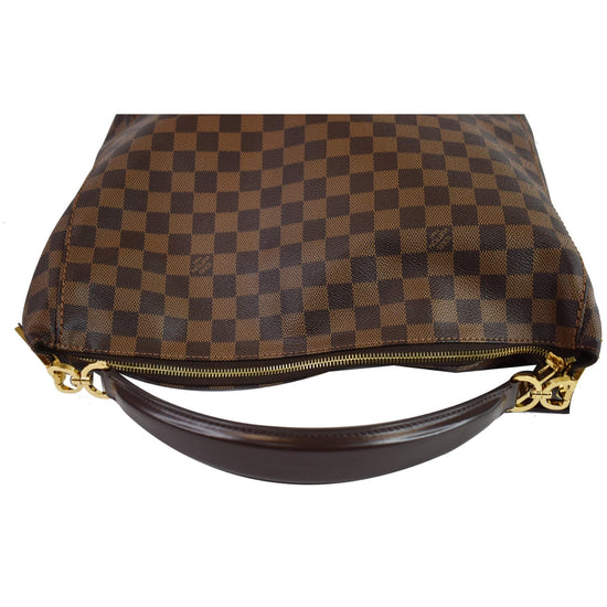 Brown Louis Vuitton Damier Ebene Portobello Crossbody Bag – Designer Revival