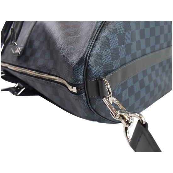 LOUIS VUITTON Damier Graphite Keepall Bandouliere 55 1248758