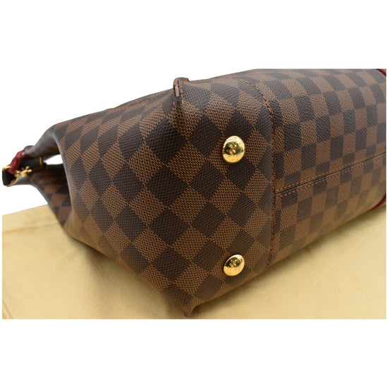 N41555 Louis Vuitton 2015 Limited Damier Ebene Caissa HOBO