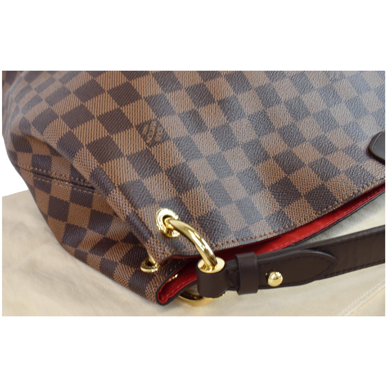 Louis Vuitton Graceful Mm Damier Ebene Shoulder Bag