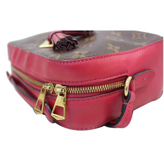 USED Louis Vuitton Saintonge Freesia Pink Monogram Canvas Cross Body B -  MyDesignerly