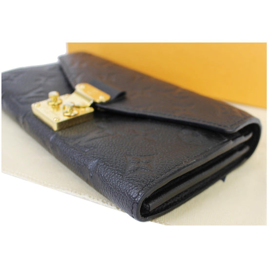 LOUIS VUITTON Portefeuille Metis Long Wallet Monogram Empreinte M62459  34YC246