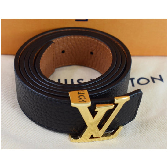 Louis Vuitton Black & Brown 30MM Reversible Belt – Savonches