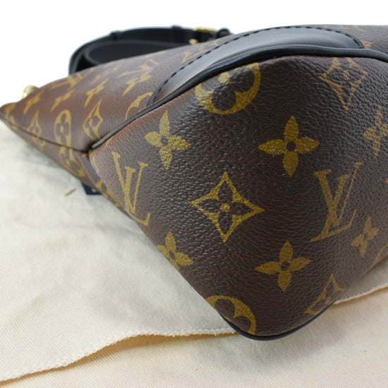 LOUIS VUITTON Monogram Odeon MM Black 1288068