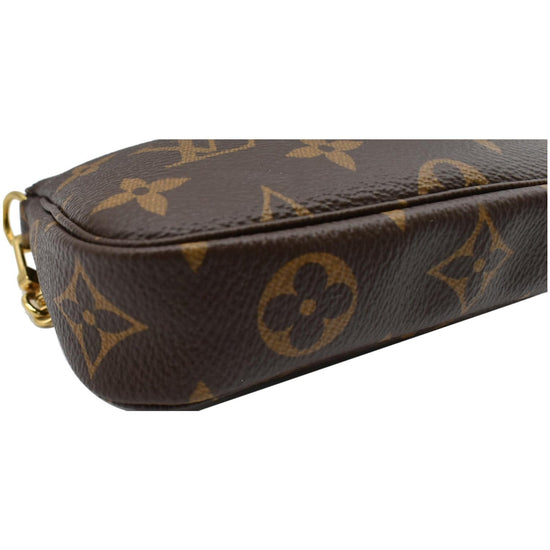 Louis Vuitton Pochette Accessoires NM Monogram Canvas Brown 1664181