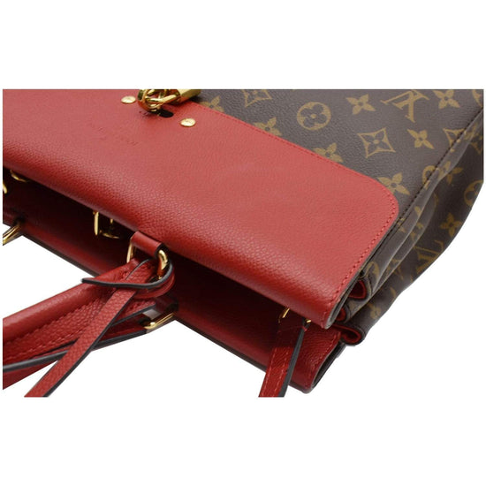 Louis Vuitton Venus Bag Leather/Monogram Canvas Red Year 2016