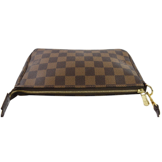 Louis Vuitton Damier Ebene Trousse Make Up Bag Pochette - Brown Mini Bags,  Handbags - LOU815243