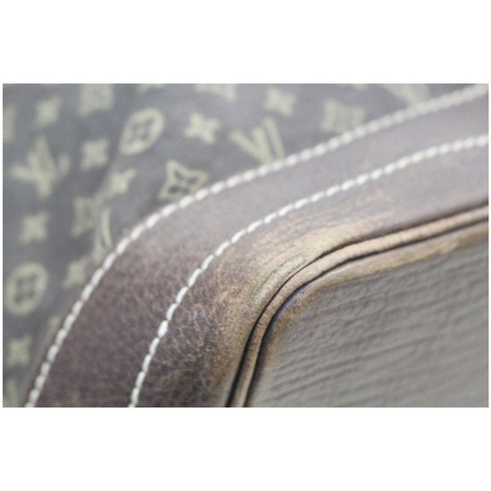 Louis Vuitton Large Noe Monogram Mini Lin Shoulder Bag