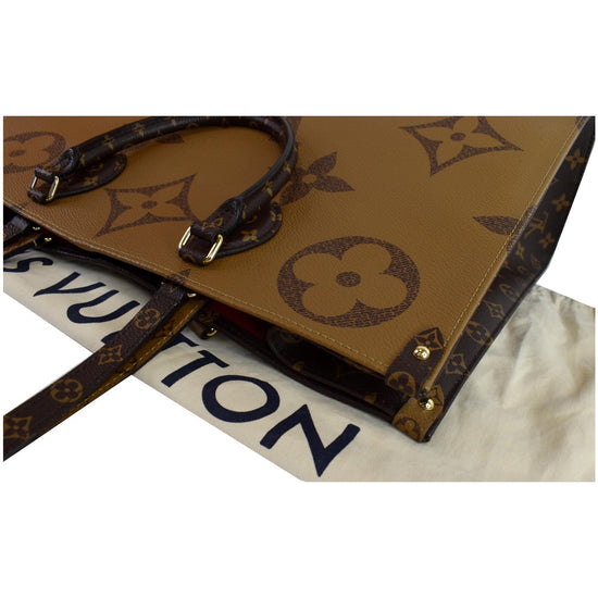 Louis Vuitton Onthego GM Monogram Reverse Monogram Giant