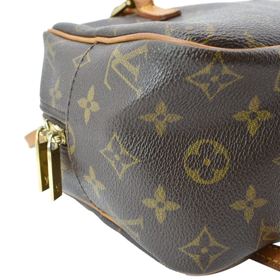 Louis Vuitton Cite Bag Monogram Canvas Brown in Coated Canvas/Leather with  Gold-tone - US