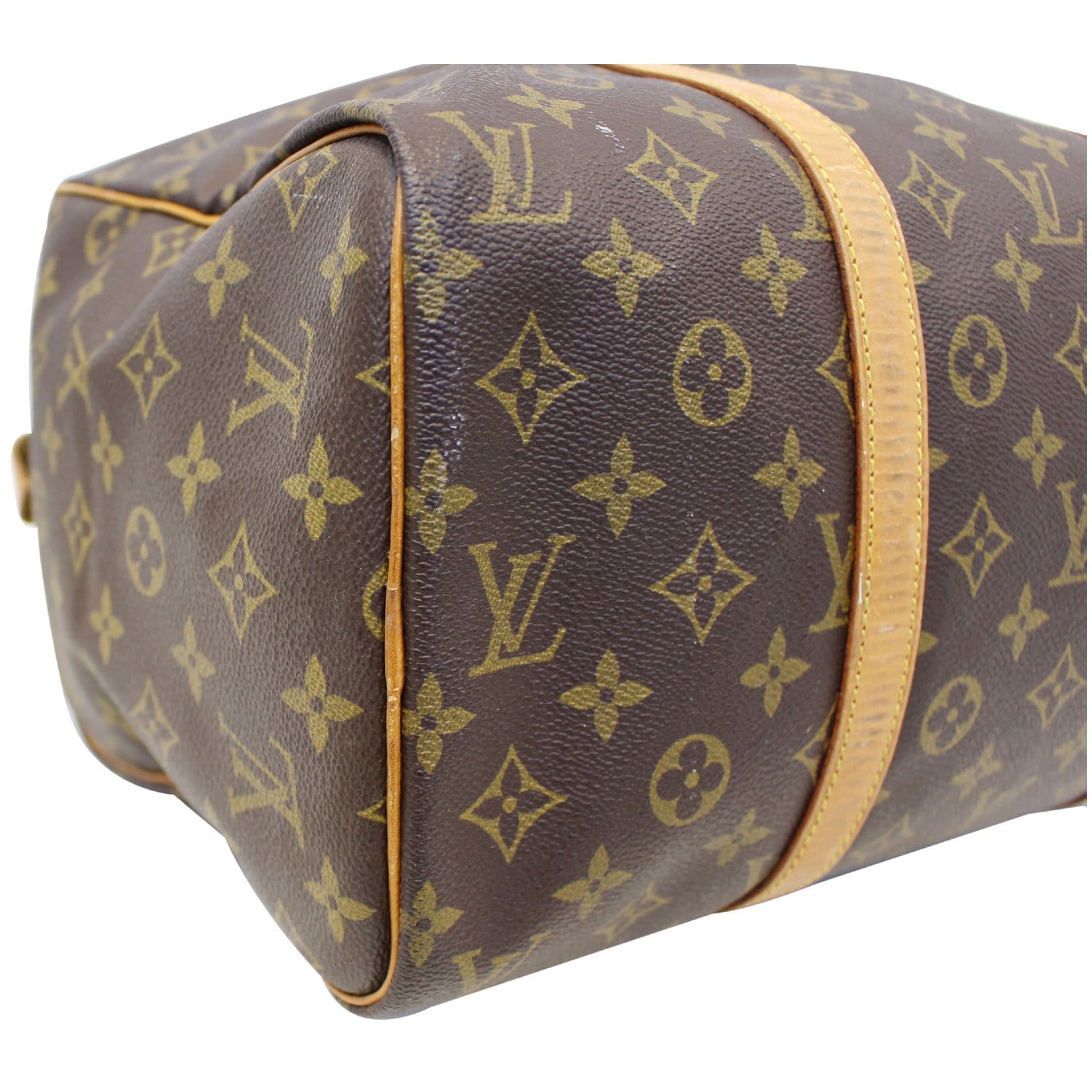 LOUIS VUITTON Monogram Canvas Sac Souple 35 Boston Bag-US