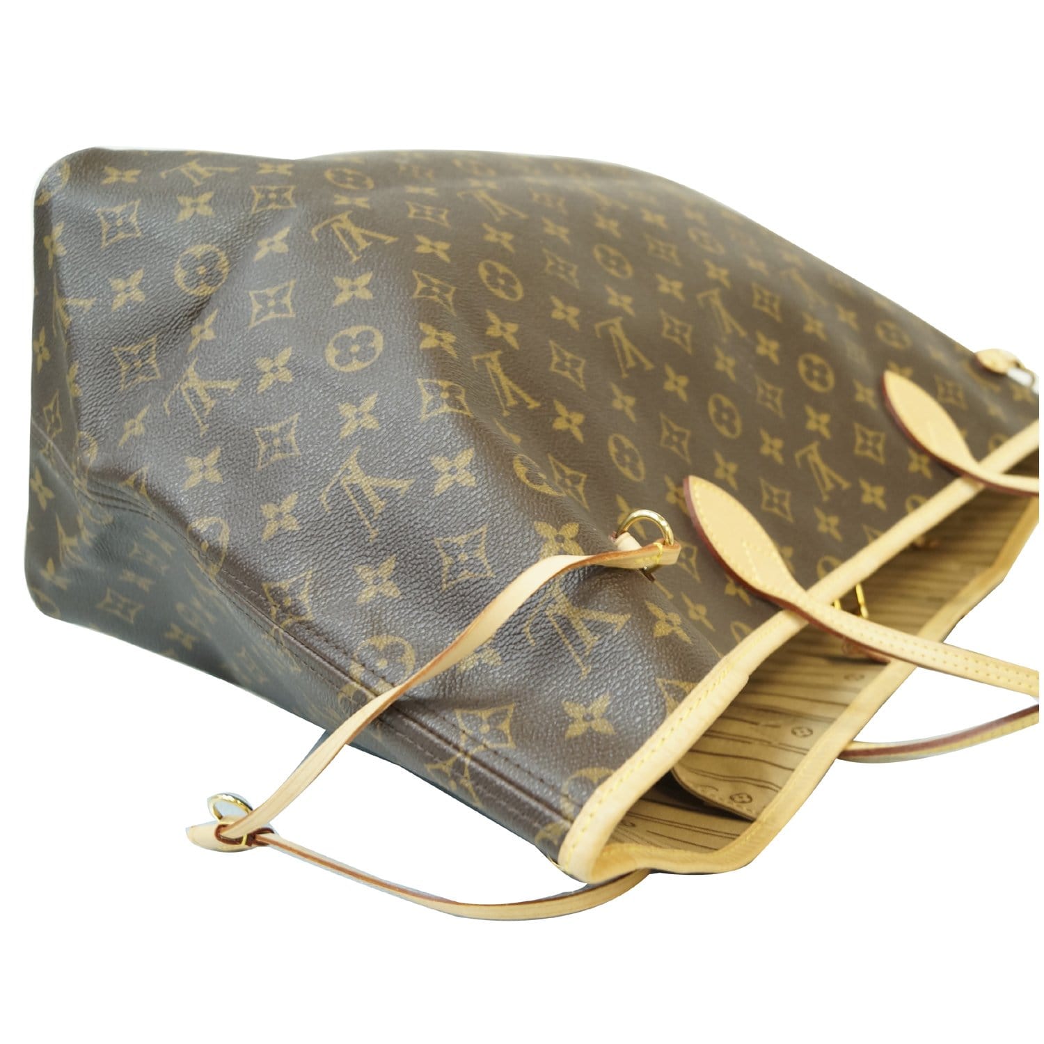 LOUIS VUITTON Neverfull GM Monogram Canvas Shoulder Bag Brown