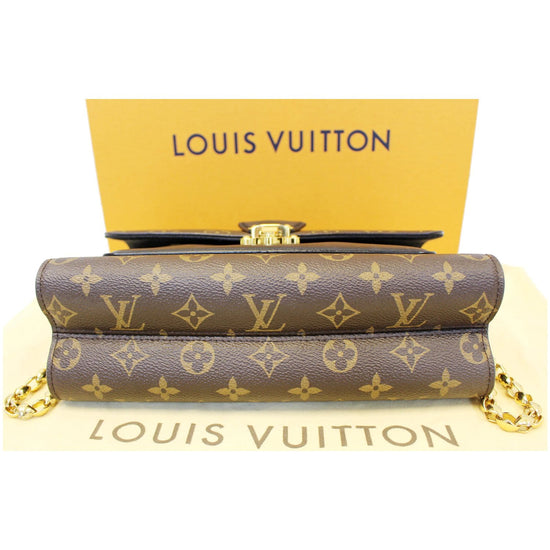 LOUIS VUITTON Victoire Monogram Canvas Shoulder Crossbody Bag Noir-US