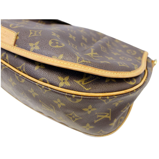 LOUIS VUITTON Menilmontant GM Monogram Canvas Shoulder Crossbody Bag-US