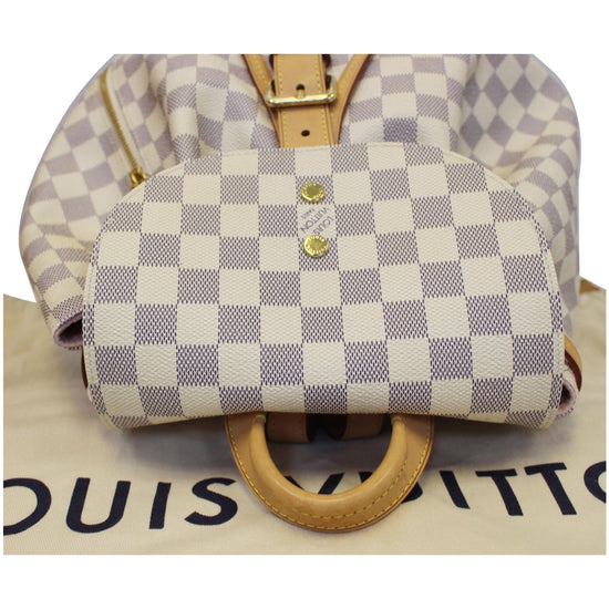 Louis Vuitton Sperone backpack White Fur ref.253797 - Joli Closet
