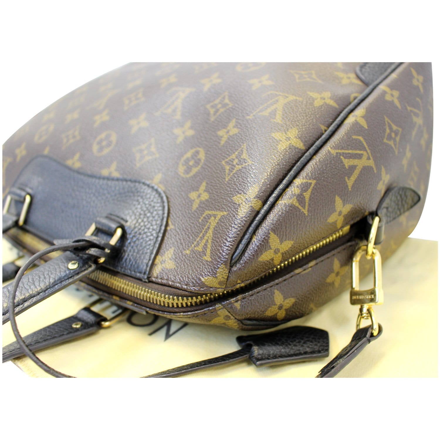 LOUIS VUITTON Retiro NM Monogram Canvas Shoulder Bag Noir-US