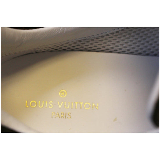 Louis Vuitton Run Away Suede Leather Sneakers Size 37