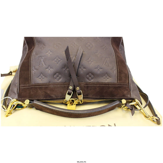 Louis Vuitton Vintage - Monogram Empreinte Audacieuse PM Bag - Dark Brown -  Leather and Suede Handbag - Luxury High Quality - Avvenice