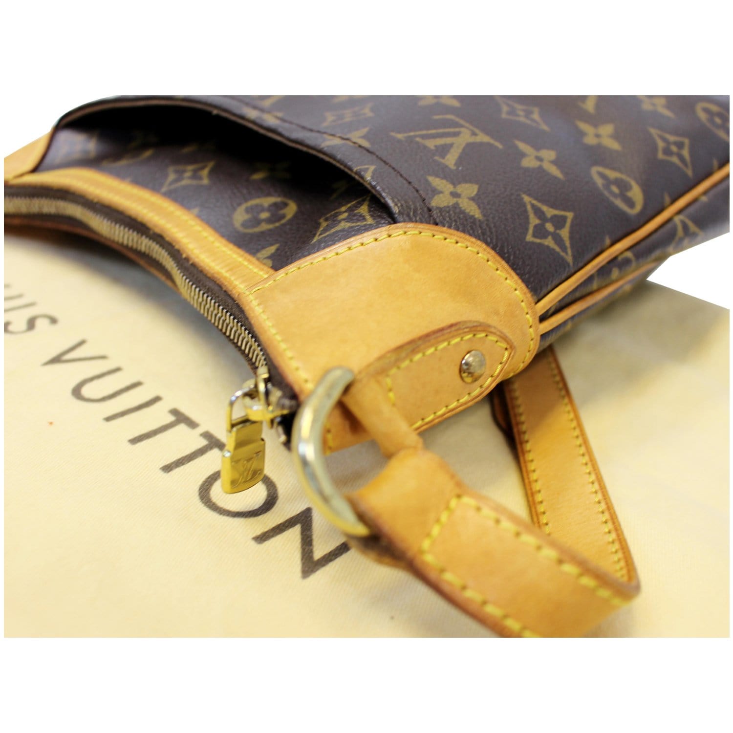 LOUIS VUITTON Odeon PM Monogram Canvas Shoulder Crossbody Bag Brown-US