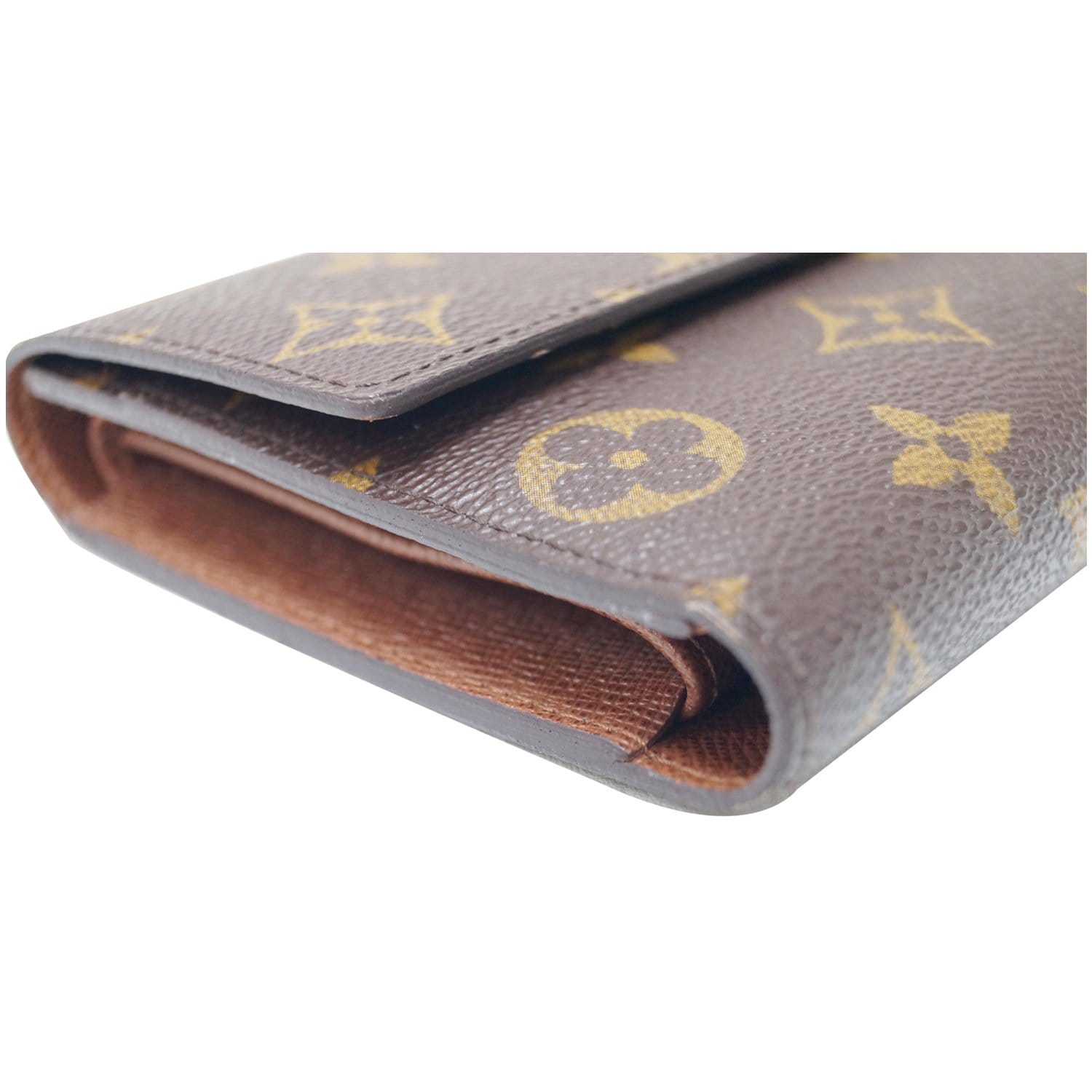 LOUIS VUITTON Porte Tresor International Monogram Canvas Wallet Brown-US