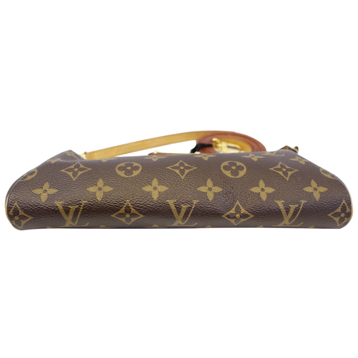 LOUIS VUITTON Pochette Eva Monogram Canvas Clutch Crossbody Bag-US