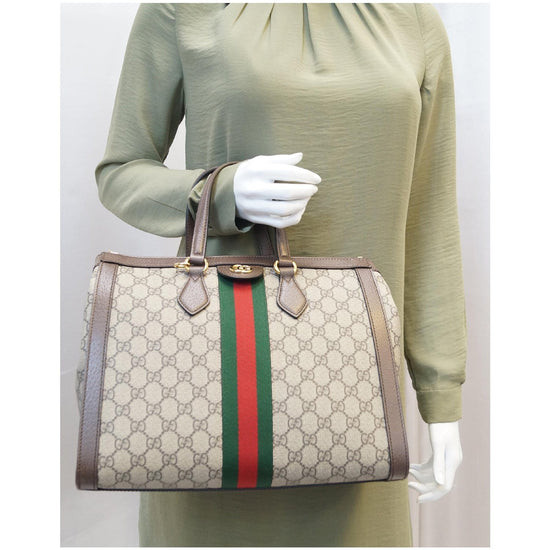 Shop GUCCI 2024 SS OPHIDIA GG MEDIUM TOTE BAG ‎524537 K05NB 8745 (524537  K05NB 8745) by ElmShoesStyle