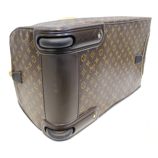 Eole leather travel bag Louis Vuitton Brown in Leather - 29127128
