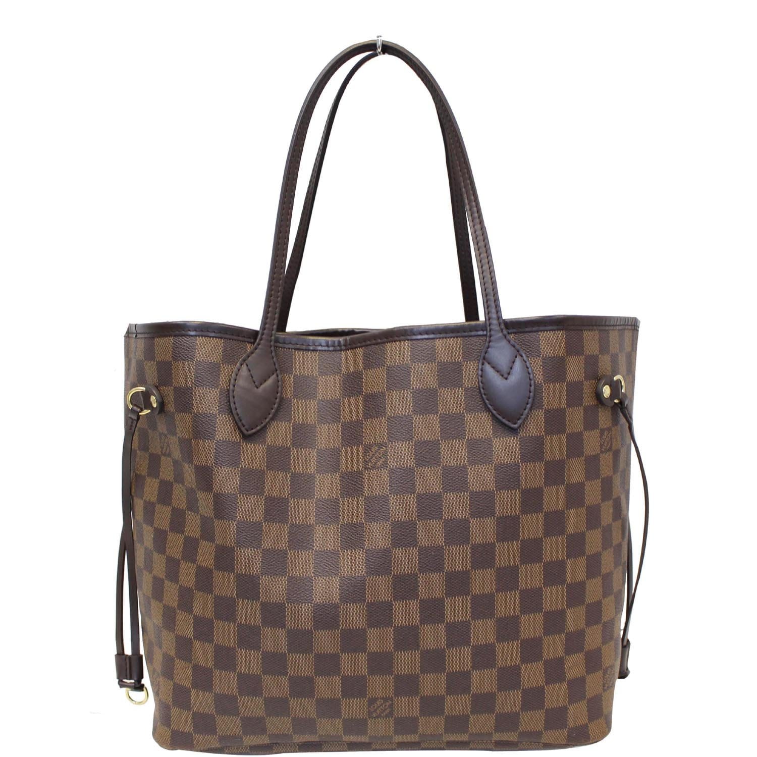 LOUIS VUITTON Neverfull MM Damier Tote Shoulder Bag