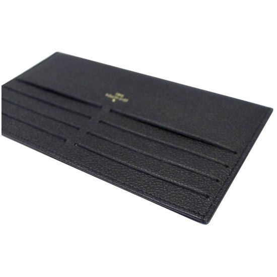 LOUIS VUITTON Leather Insert Wallet for Felicie Black-US