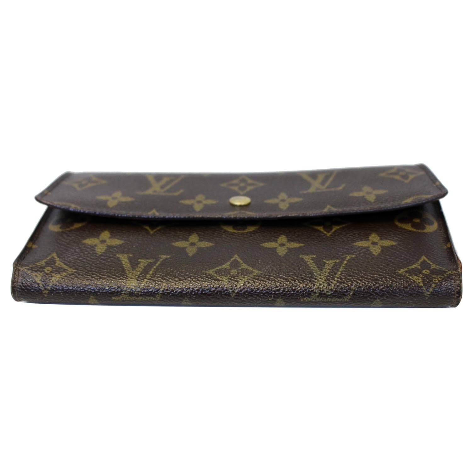 LOUIS VUITTON Porte Tresor International Monogram Canvas Wallet Brown-US