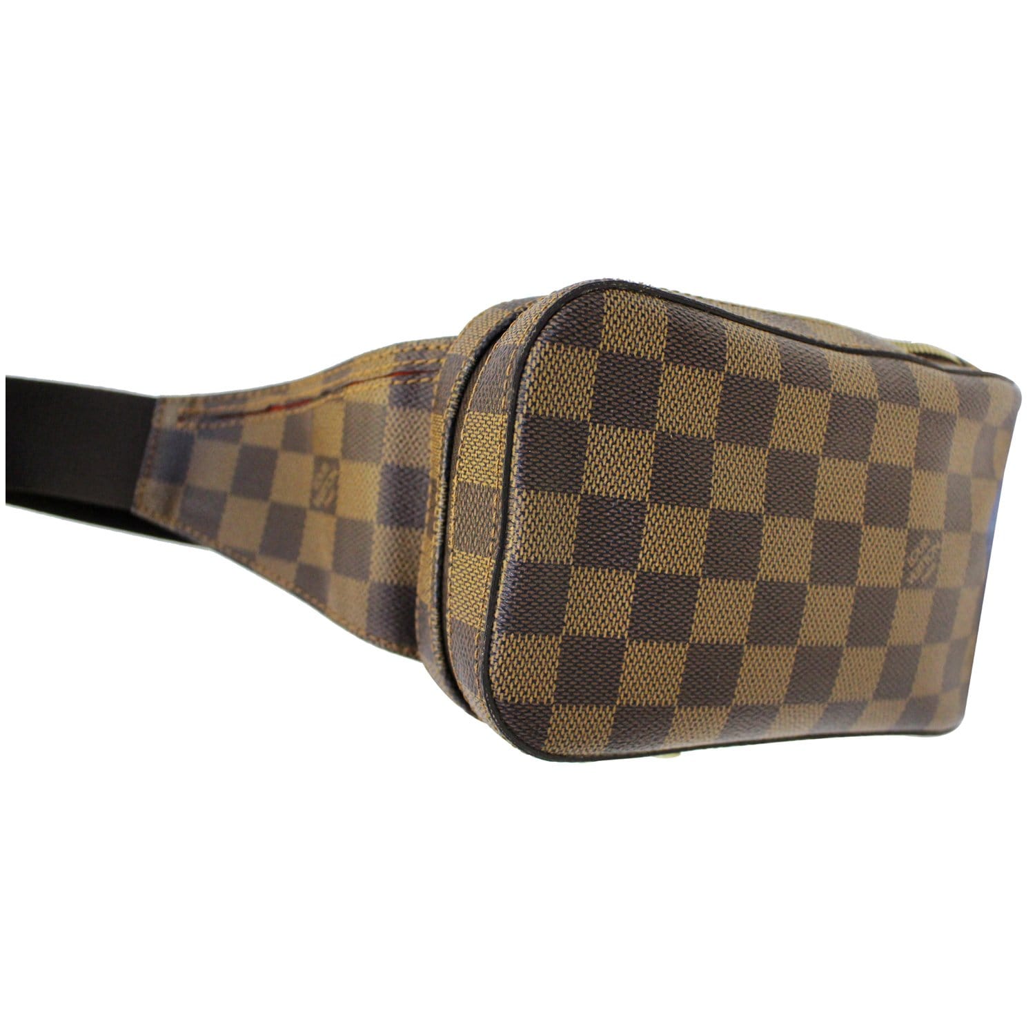 Louis Vuitton Damier Ebene Brooklyn Bumbag Waist Pouch Fanny Pack Belt Bag  For Sale at 1stDibs