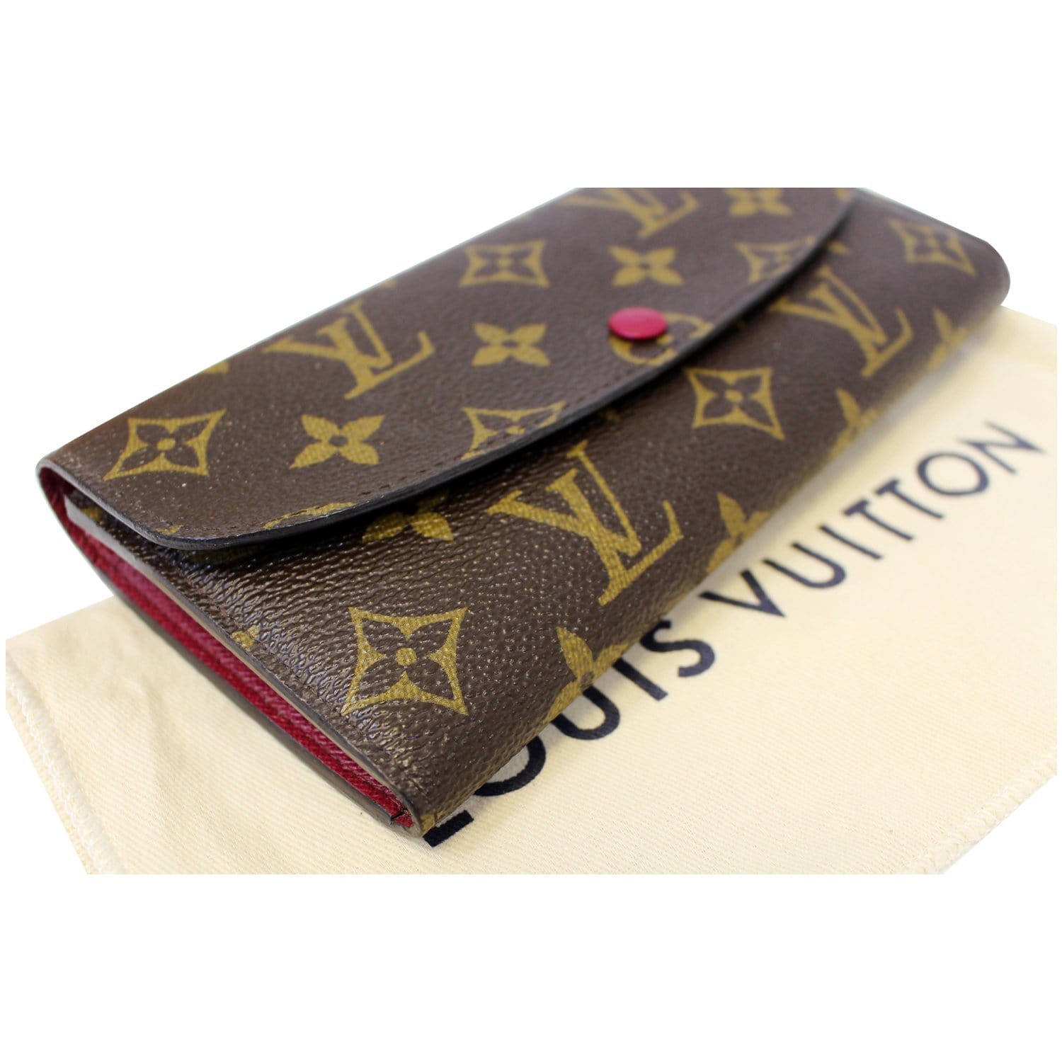 Louis Vuitton Emilie Wallet - Lv Monogram Wallet Fuchsia
