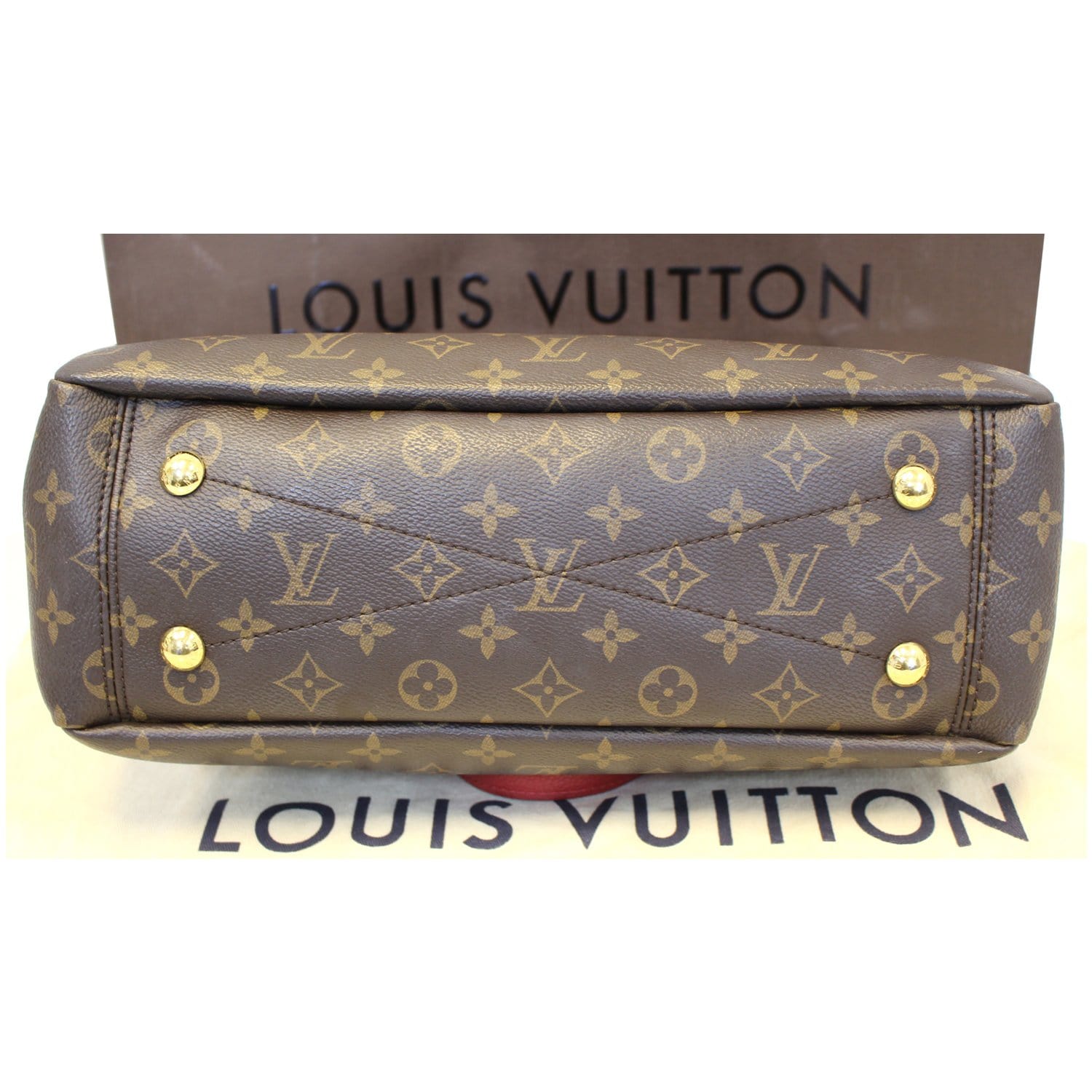 Louis Vuitton Pallas Chain Shopper Monogram Canvas Bag