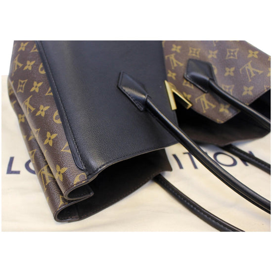 LOUIS VUITTON Calfskin Monogram Kimono Tote Grape 863070